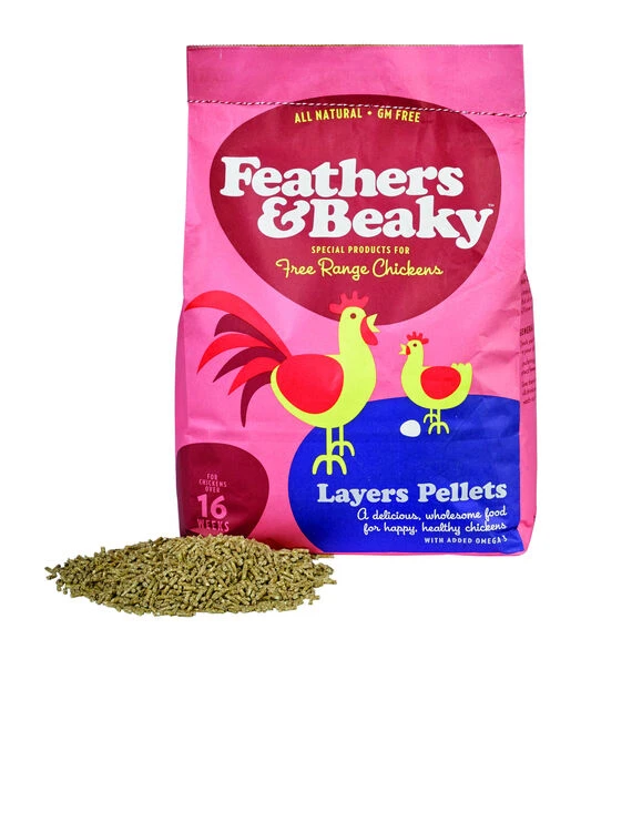 Feathers & Beaky Free Range Layers Pellets Premium Chicken Food 3 Feathers & Beaky Free Range Layers Pellets Premium Chicken Food - Image 3