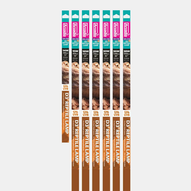Arcadia D3+ Desert 12% UVB T5 Tube Lamp 1 Arcadia D3+ Desert 12% UVB T5 Tube Lamp