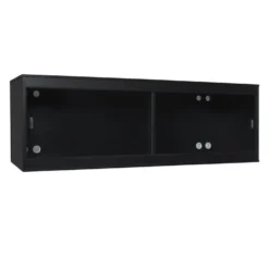 Monkfield Vivarium 183 X 61 X 61cm (72 X 24 X 24") Black