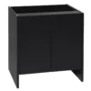 Monkfield Vivarium Cabinet 122 X 46 X 66cm (48 X 18 X 26") Black