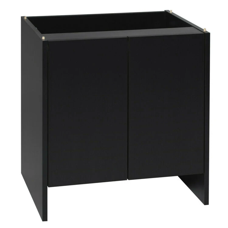 Monkfield Cabinet L183 X D61 X H61cm Black 1 Monkfield Cabinet L183 X D61 X H61cm Black