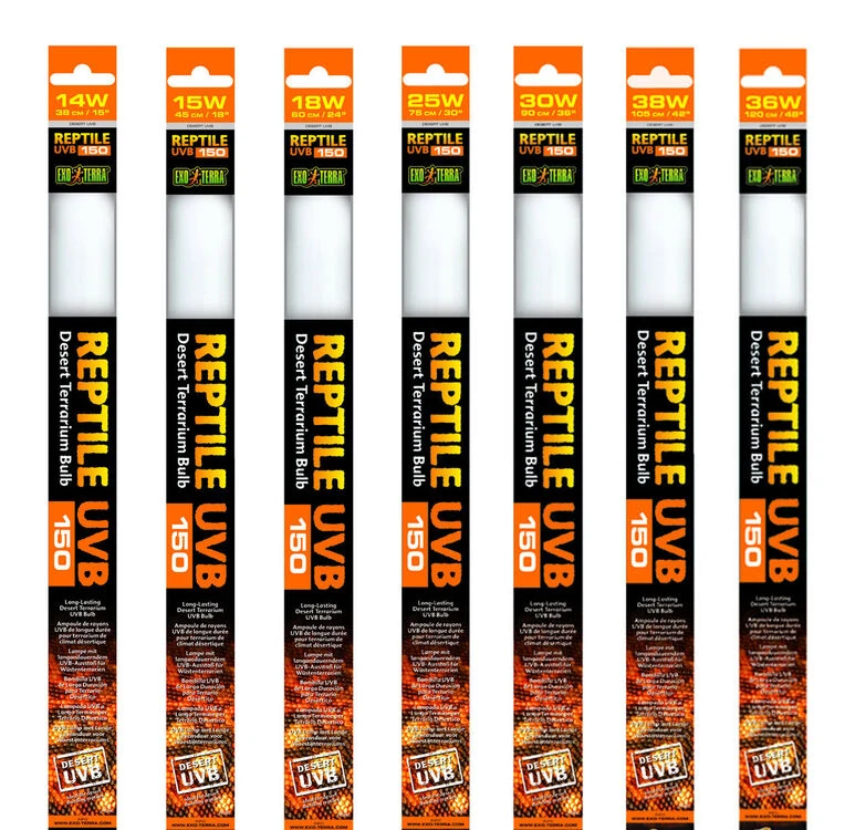 Exo Terra Reptile UVB150 T8 Tube (formerly UVB10.0) 1 Exo Terra Reptile UVB150 T8 Tube (formerly UVB10.0)