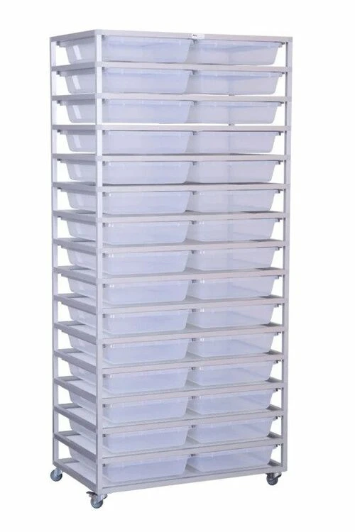 Aluracks V35s Aluminium Reptile Rack (2 Wide - 15 Levels) 1 Aluracks V35s Aluminium Reptile Rack (2 Wide - 15 Levels)