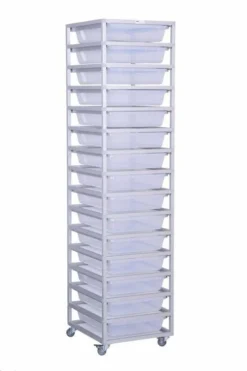 Aluracks V35s Aluminium Reptile Rack (1 Wide - 15 Levels)