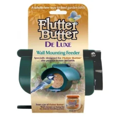 6 X Flutter Butter De-luxe Bird Feeder For Pods Or Jars