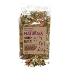 6 X 150g Naturals Summer Harvest Treats For Small Animals