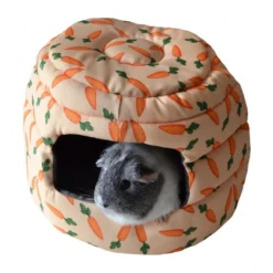 Snuggles 2 In 1 Carrot "Beehive" Small Pet Snuggle Bed