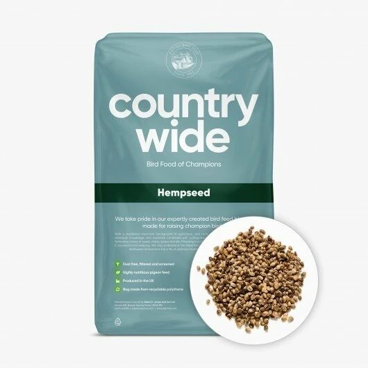 Countrywide Hempseed 15kg 1 Countrywide Hempseed 15kg