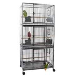 Sky Pet Products Parrot Grande Triple Cage