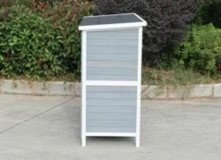 Harrisons Ravenglass Double Rabbit Hutch Soft Grey 150 X 60 X 116cm -PetNest Shop harry 34