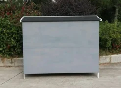 Harrisons Ravenglass Double Rabbit Hutch Soft Grey 150 X 60 X 116cm -PetNest Shop harry 35