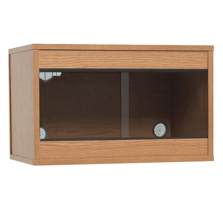 HabiStat Standard Vivarium L61 X D46 X H46cm (24 X 18 X 18" ) Oak 1 HabiStat Standard Vivarium L61 X D46 X H46cm (24 X 18 X 18" ) Oak