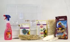 The Pet Express Small Bird Canary & Finch Starter Kit