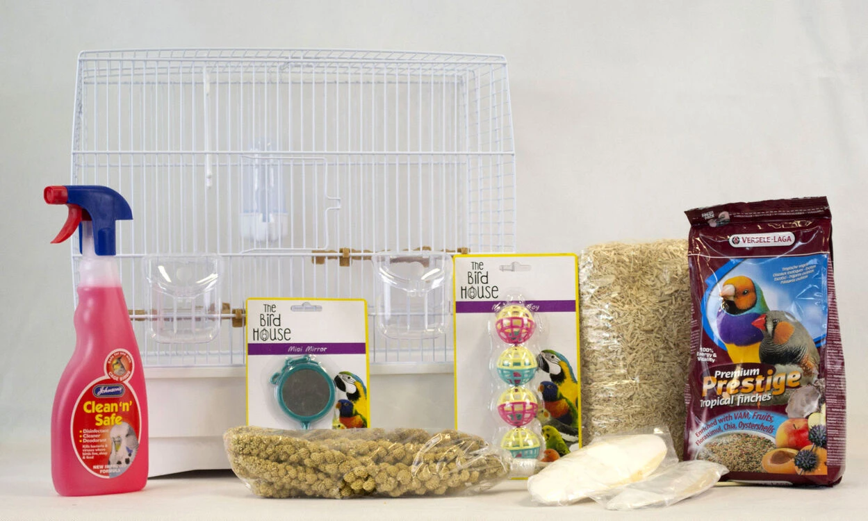 The Pet Express Small Bird Canary & Finch Starter Kit 1 The Pet Express Small Bird Canary & Finch Starter Kit