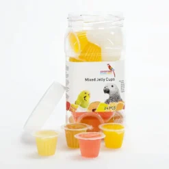 Sky Pet Products Jelly Cup Jar Bird Treat (24 Pack)