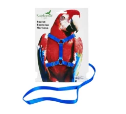 Sky Pet Products Bird Exercise Harness Blue -PetNest Shop parrot harness 4929 4931 1