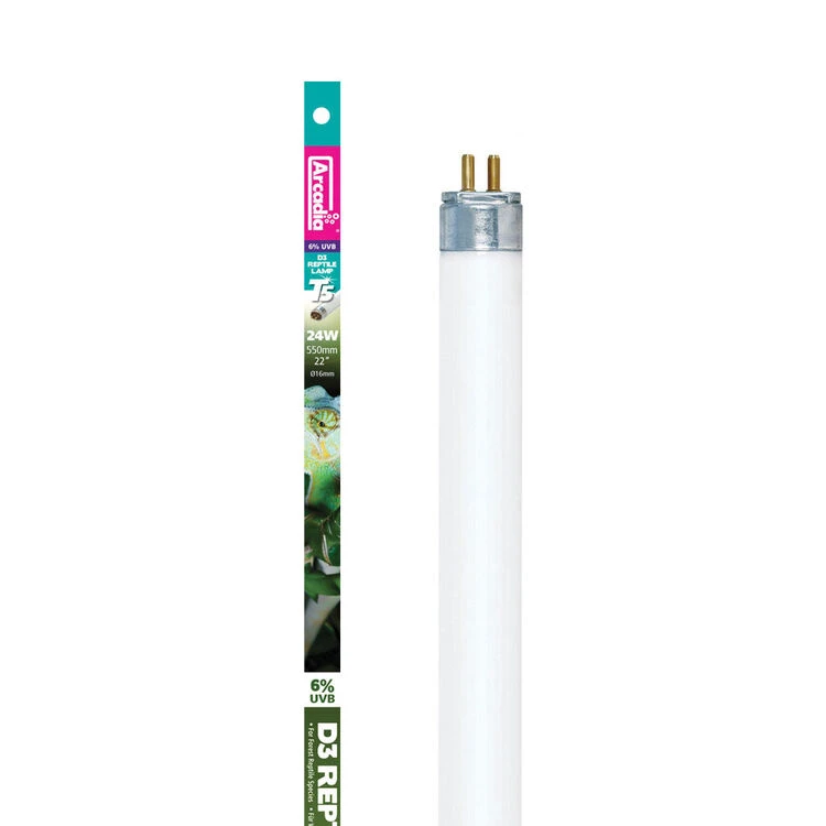 Arcadia D3 Forest 6% UVB T5 Tube Lamp 1 Arcadia D3 Forest 6% UVB T5 Tube Lamp