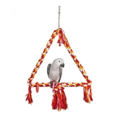 Sky Pet Products Rope Triangle Bird Toy