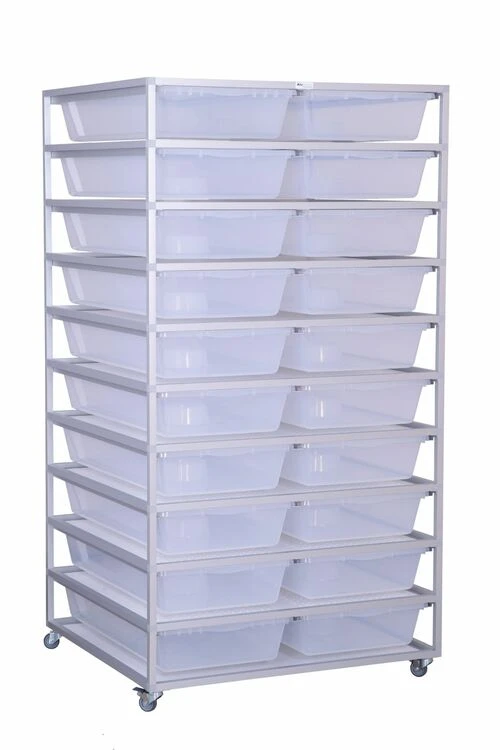 Aluracks V70 Aluminium Reptile Rack (2 Wide - 10 Levels) 1 Aluracks V70 Aluminium Reptile Rack (2 Wide - 10 Levels)